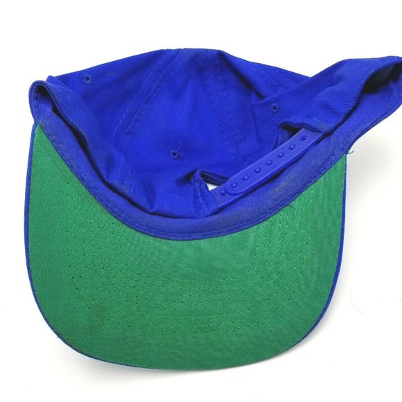 Old Cannery Furniture Warehouse Fudge Factory Hat Cap Snapback Blue - Picture 5 of 8